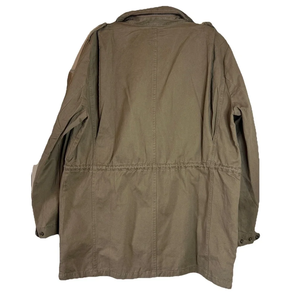 NWT‎ Hayden LA Embroidered Tribal Cargo Jacket in Olive Green Sz Large